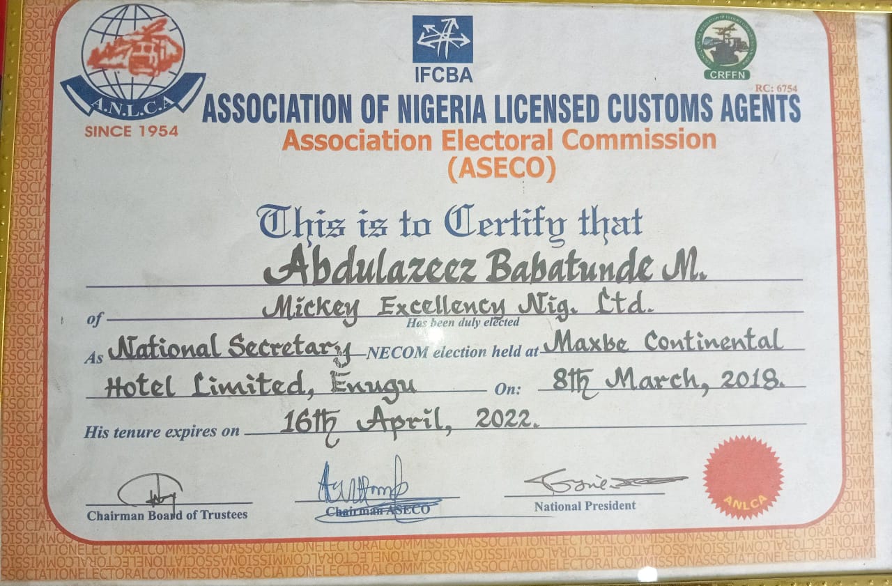 Certificate 7